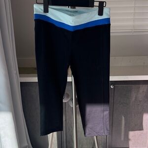 Forever 21 Kids Leggings with Black and Blue Accents